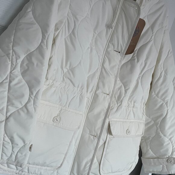 J.Crew Oslo puffer jacket with PrimaLoft® in White/Ivory - Picture 4 of 7